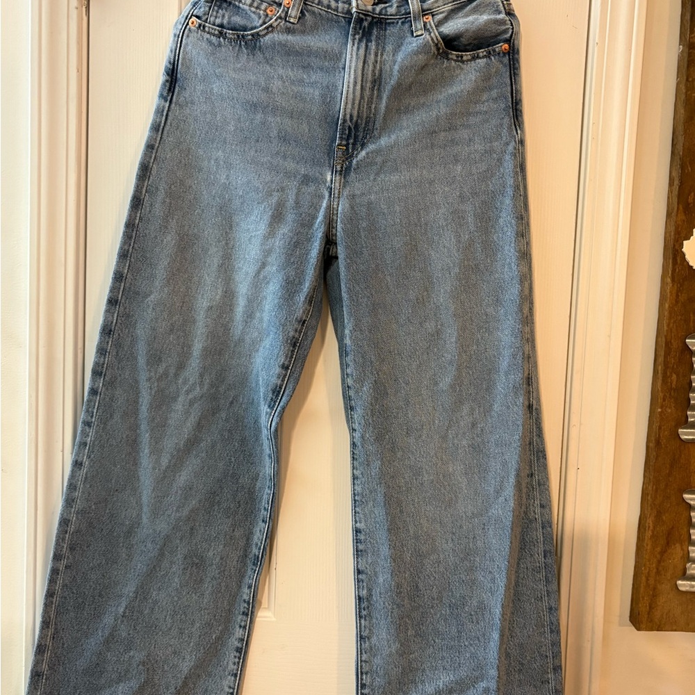 Levi's Ribcage Wide Leg Jeans